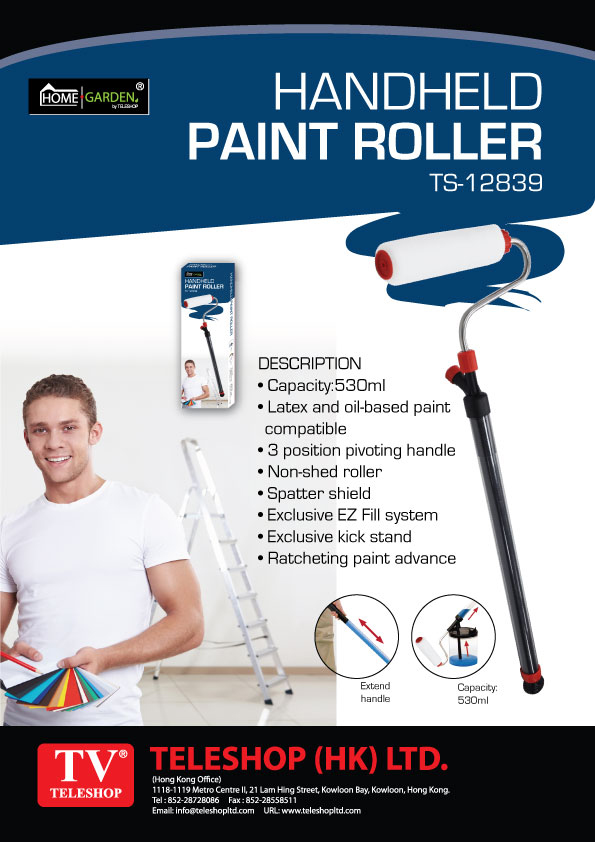 Handheld Paint Roller